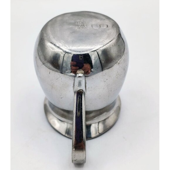Creamer Pitcher Gemco 18-8 Stainless Steel Japan 3 Inches Vintage Kitchen G 5072 - Picture 9 of 13